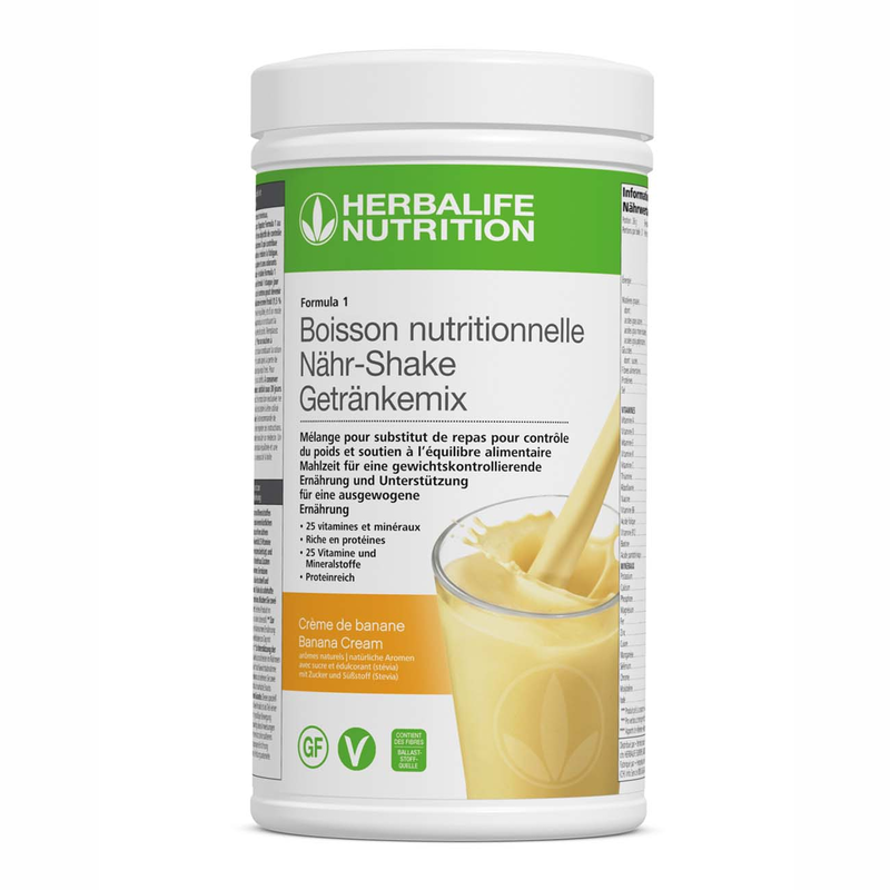 Shake Formula 1 Crème de Banane